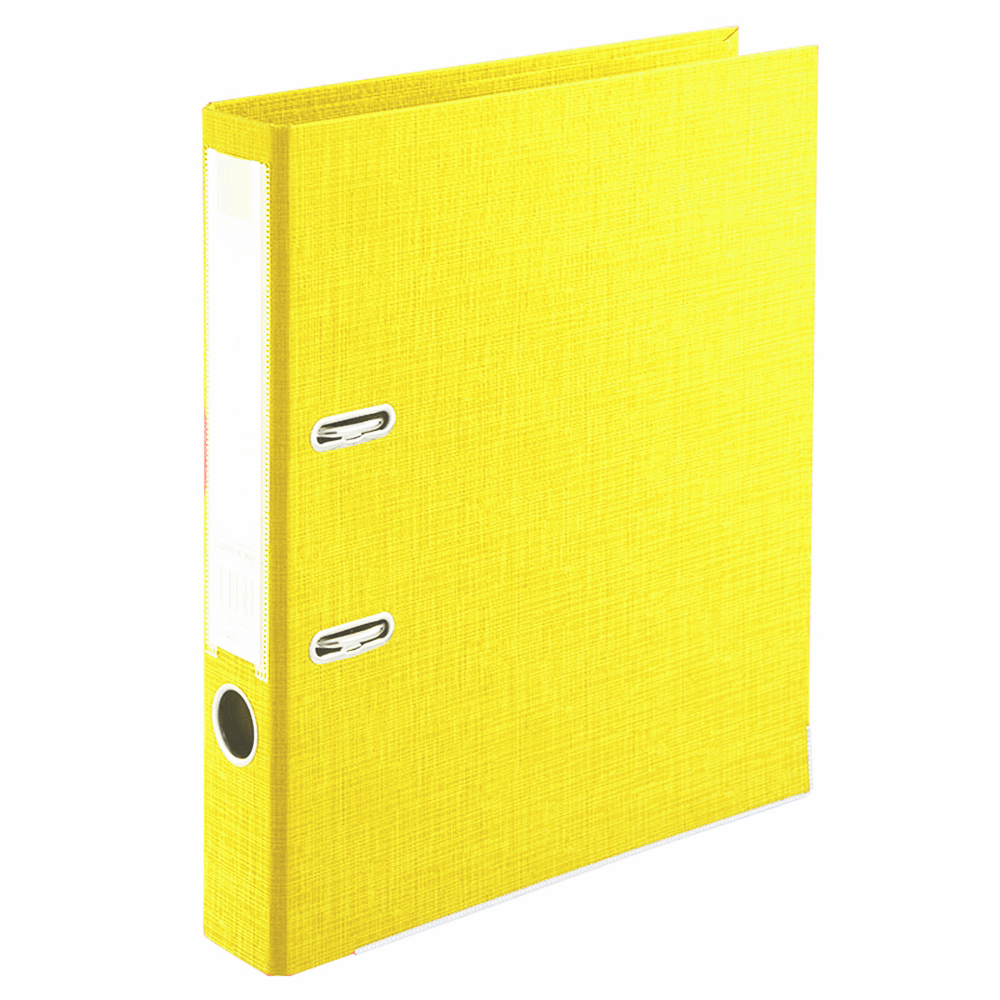 Папка-реєстратор А4, 70 мм, PP, двостороння, жовта Comix (A306-Y)